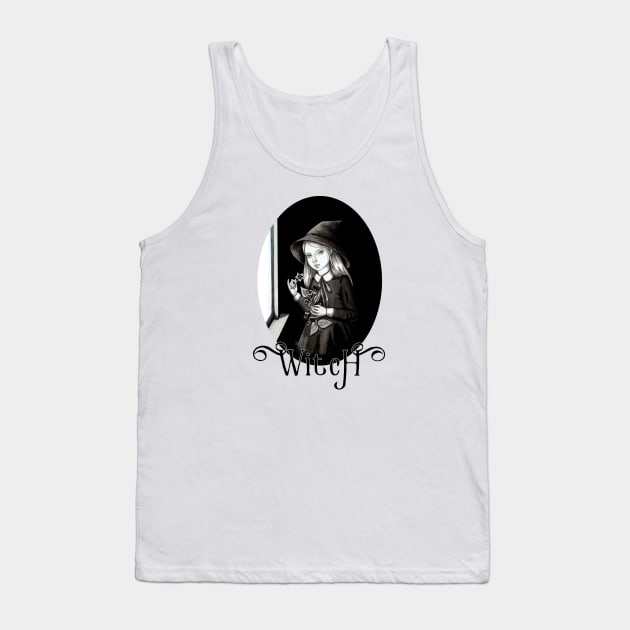 Witch Tank Top by SolDaathStore